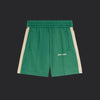 Palm Angles Embroidered Logo Track shorts- Green