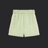 Palm Angles Embroidered Logo Track shorts- Lime