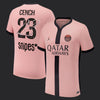 PSG x Jordan Third Stadium Jersey with Central Cee print CENCH 23