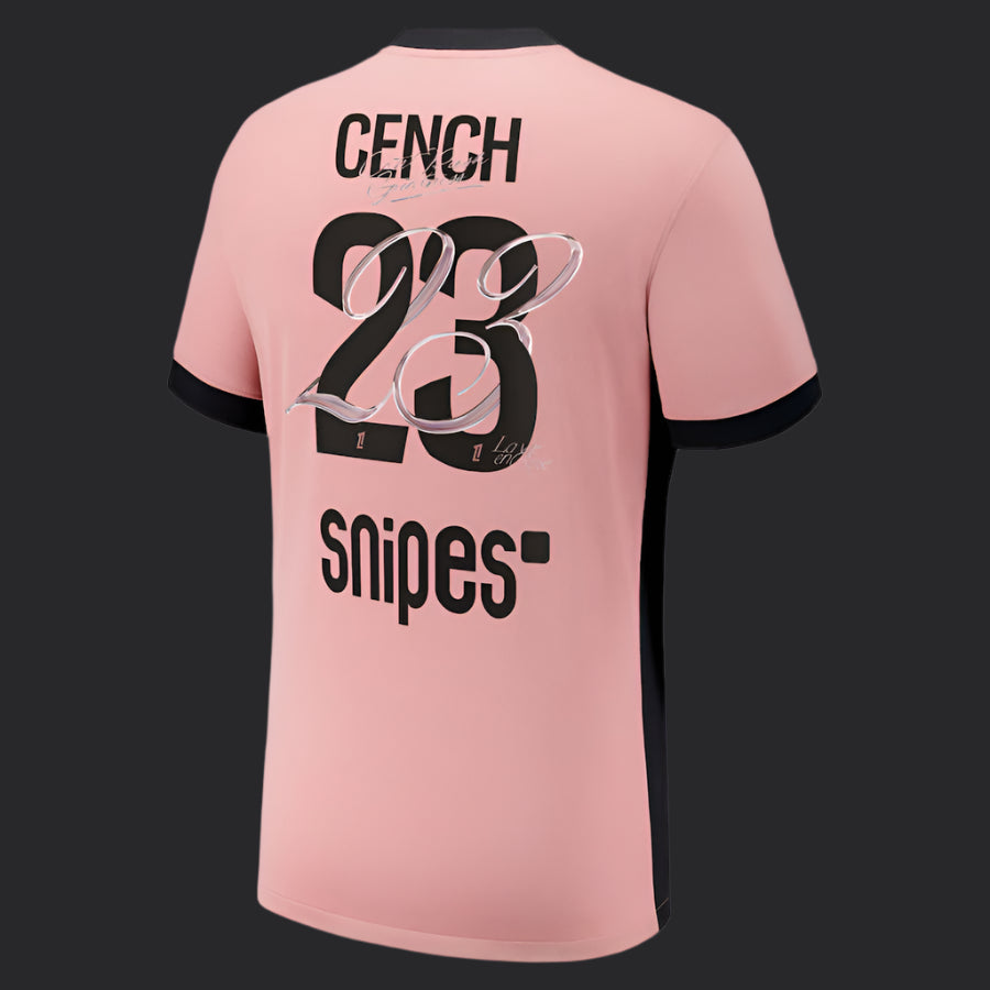 PSG x Jordan Third Stadium Jersey with Central Cee print CENCH 23